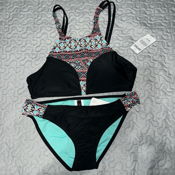 Trillium two piece bikini bathing suit swimsuit swimwear tribal summer beach New - Picture 8 of 11